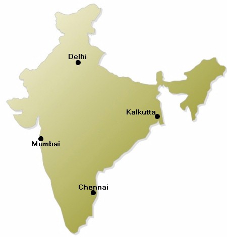 india map